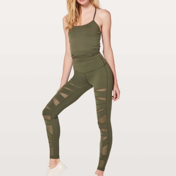 Lululemon Wunder Under Hi-Rise Tech Mesh